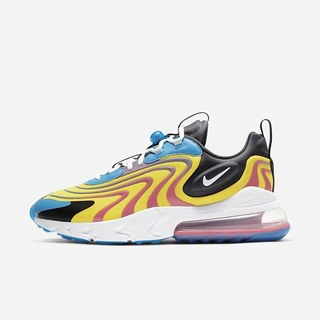 Pantofi Casual Nike Air Max 270 React ENG Barbati Albastri Gri Inchis Albi | KNPY-26803